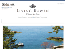 Tablet Screenshot of livingbowen.com